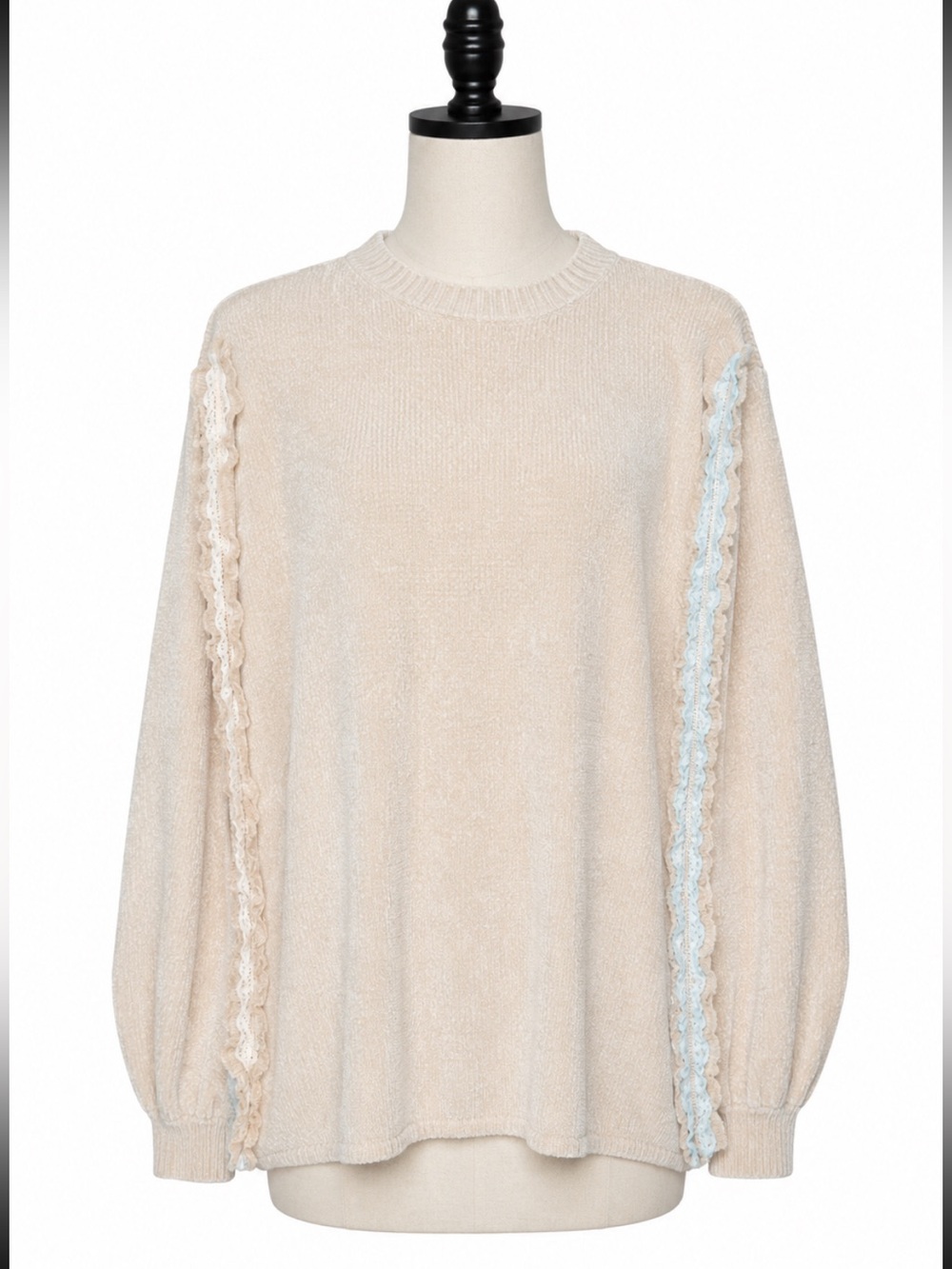 Soft Surroundings Size 1X Oatmeal Heather Hot Toddy Women’s Sweater
